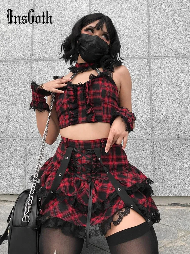 スカート inner pants mini skirt punk grunge Y2K inner pants mini skirt punk grunge Y2K