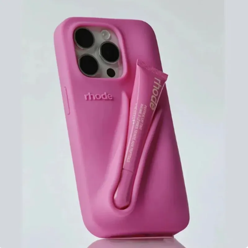 Portable Rhode phone casing for iPhone 16 Pro Max - Silicone Portable Rhode phone casing for iPhone 16 Pro Max - Silicone