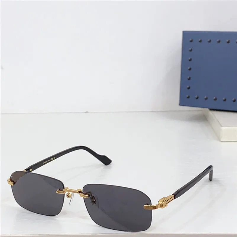 New Fashion Design Sunglasses Square Lens Rimless UV400  display picture 2