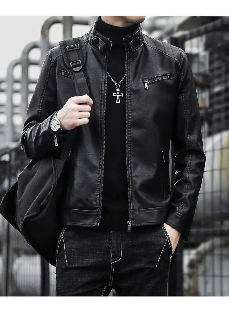 2024 Winter Mens PU Leather Best Bike Leather Jackets Ultra