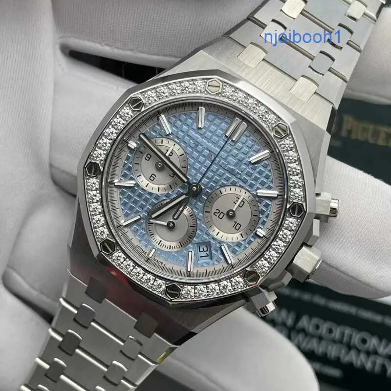 Ice Blue Designer Automatic Movement Ladies Wristwatch Ice Blue Designer Automatic Movement Ladies Wristwatch