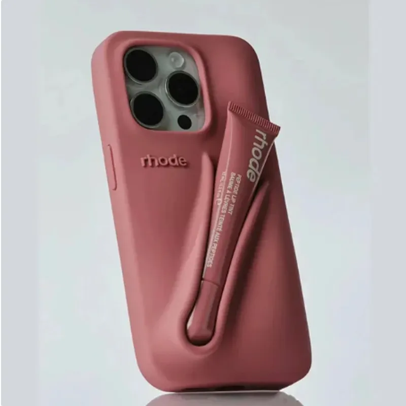 Portable Rhode phone casing for iPhone 16 Pro Max - Silicone Portable Rhode phone casing for iPhone 16 Pro Max - Silicone