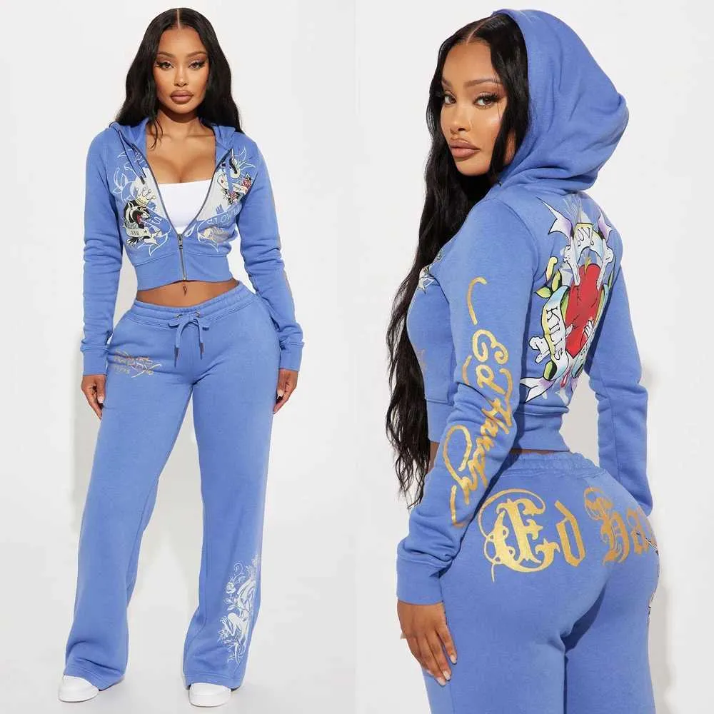Womens 2-Piece Tracksuit: Premium Quality Sweatpants and Hoodie