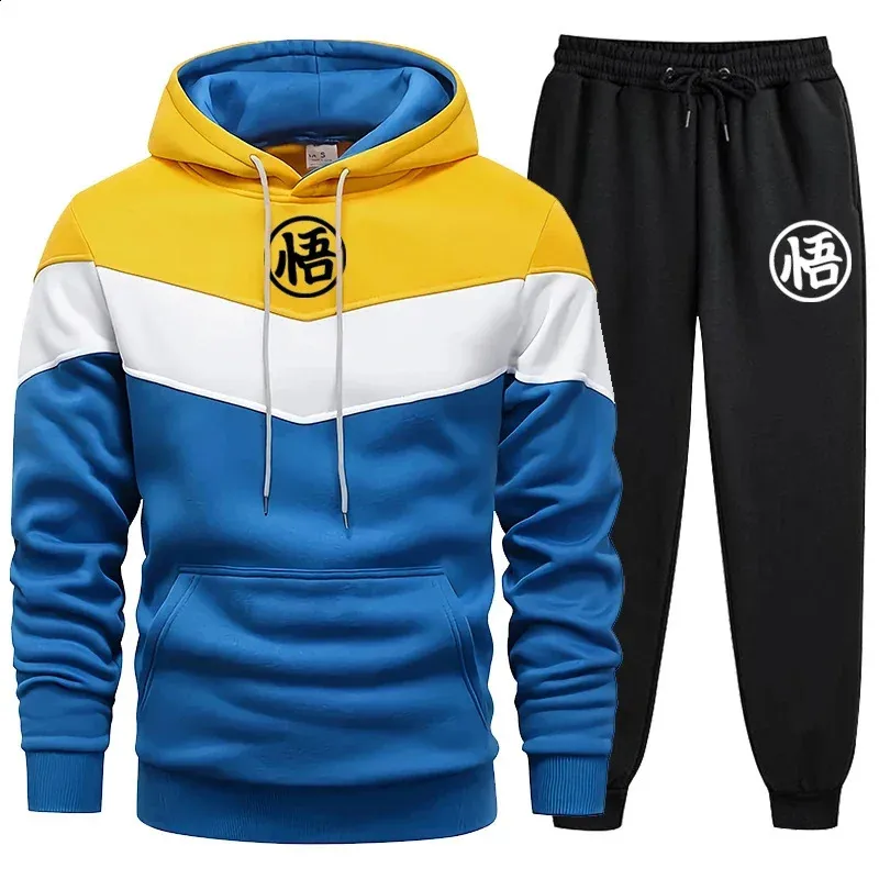 Ensemble Jogging Homme 2 Pièces - Sweat à Capuche Et Pantalon - Survêtement élégant Et Respirant - Pour Le Sport Et Le Quotidien