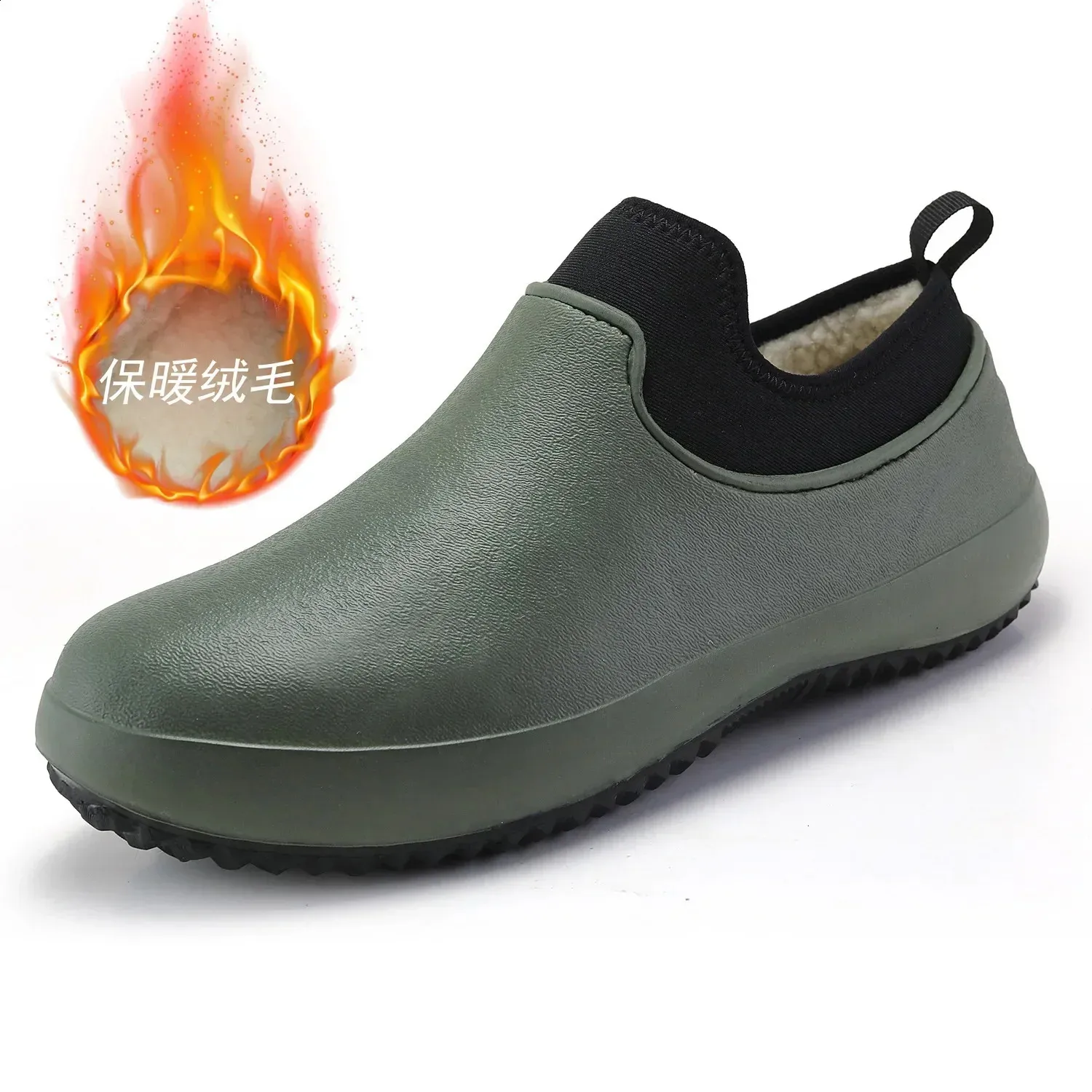 Antislip waterdichte werkschoenen voor heren voor in de keuken_voghion.com