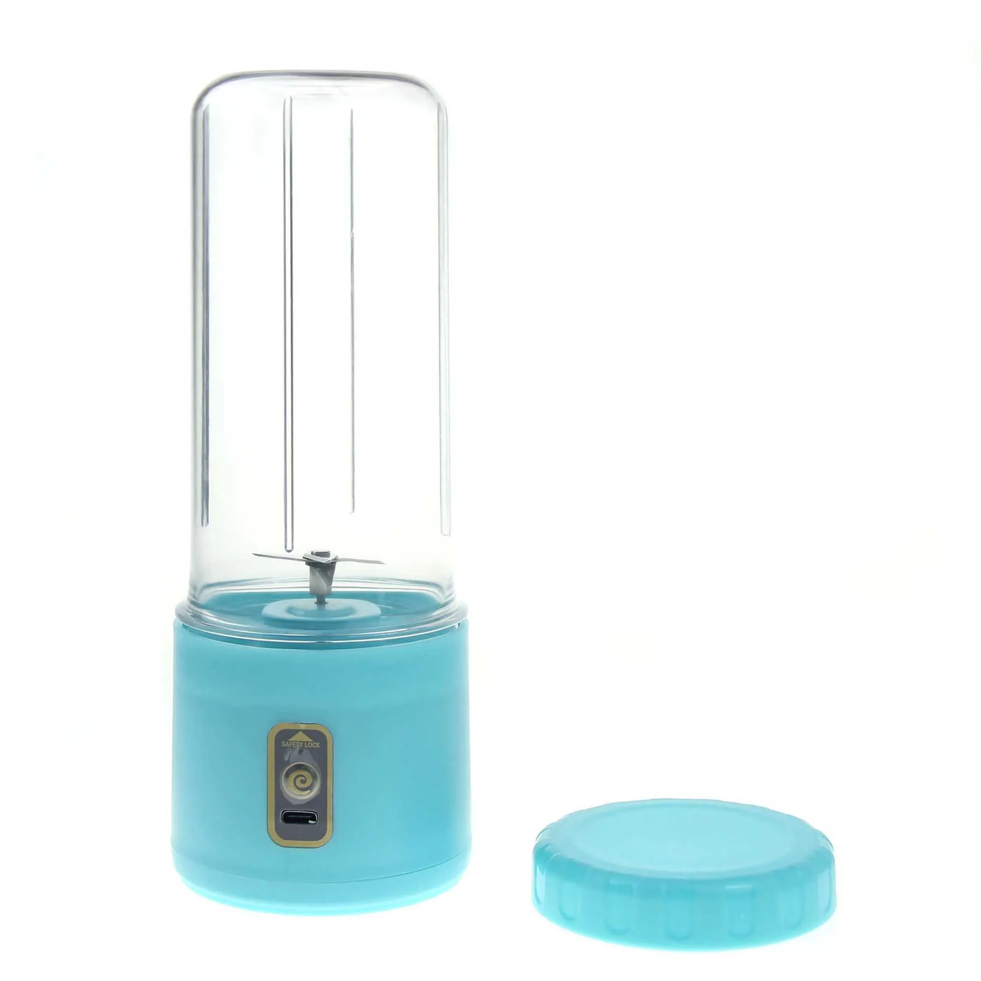Crystal White Mini Portable Juice Blender 500ml From