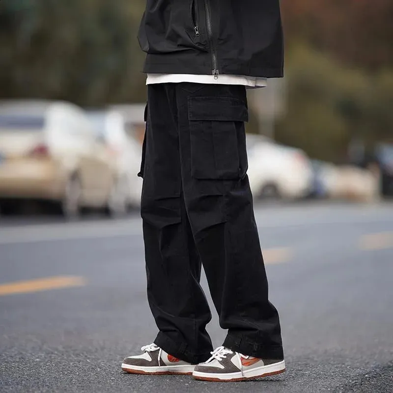 Pantalon Homme Hip Hop Décontracté - Jogger Sport à Lacets Et Poches - Style Urbain S à XXXL