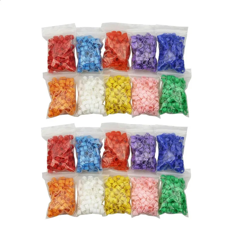 WALFRONT 100-Pack Numbered Leg Bands For Poultry – Reusable PP Plastic, For Chickens, Ducks, Geese & Pigeons (Size 4)