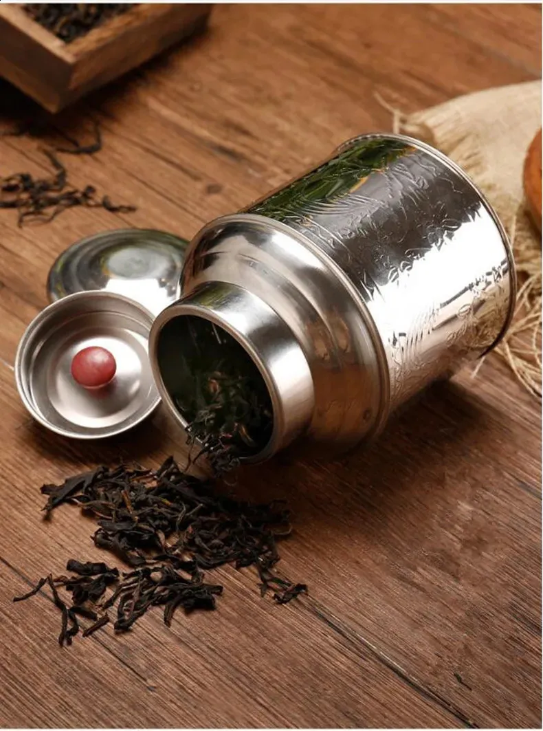 Tea Container Cup Portable Stainless Steel Tea Cups Set Box For Boys Small Sealed ...