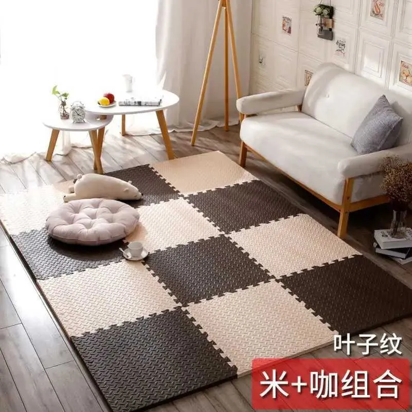 Soft & Safe Puzzle Floor Mats - 9-Piece Interlocking Foam Play Mat for ...