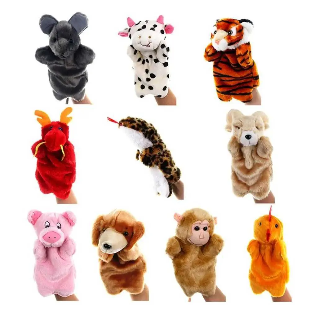 Plush Animal Puppets: Soft 9.8 Inch Farm Animal Hand... From Wenxin ...
