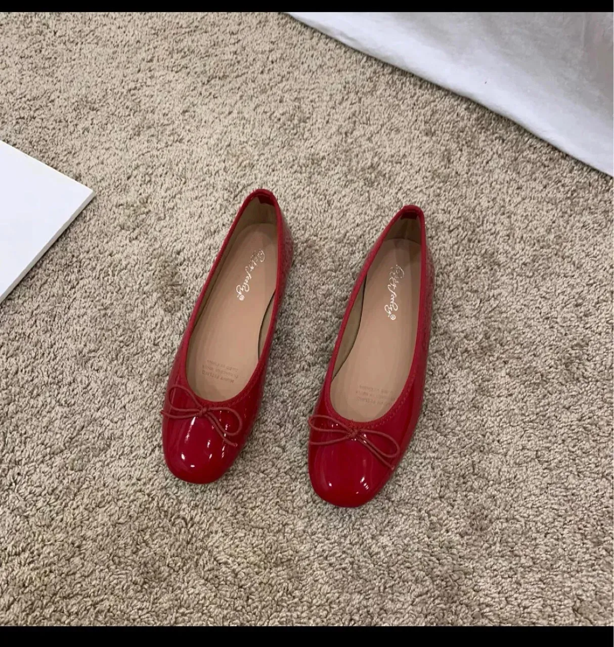フラットシューズ DOLCE & GABBANA Woman Ballet flats Red CB0257AD160 8S297 Satin ballet flats in Red for Women | Dolce&Gabbana® US