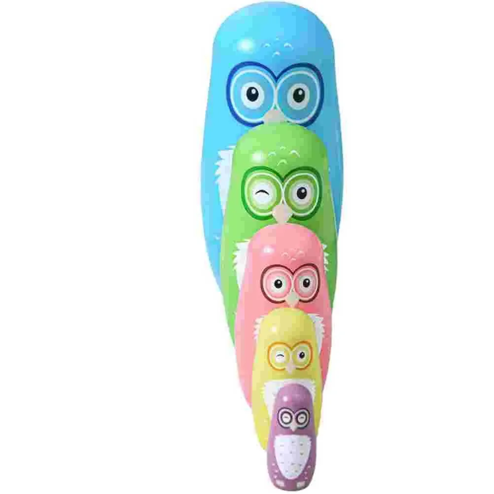 10 Poupées Gigognes Mignonnes En Forme De Chouette Russe - Matriochka En Bois Décorative Pour Enfants - Cadeau Original Et éducatif