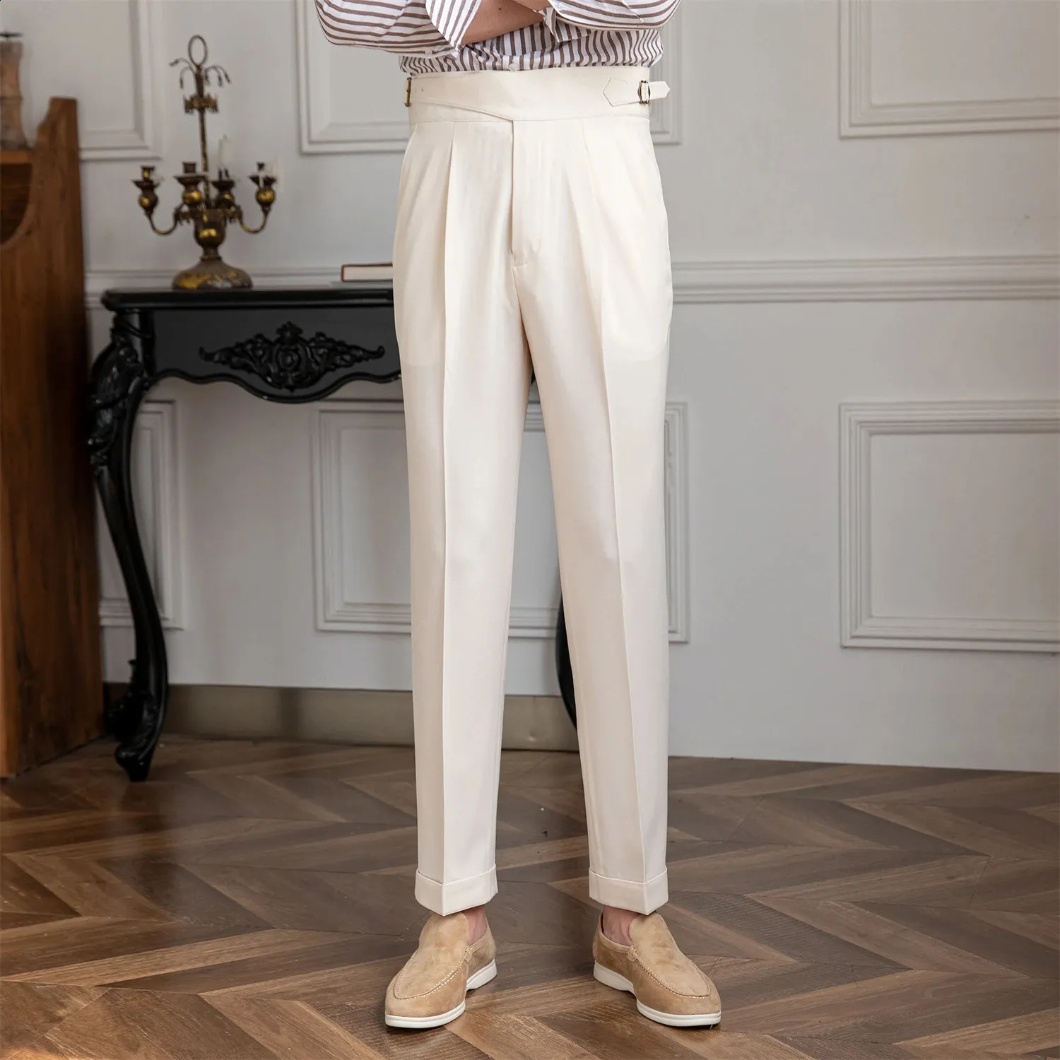 Men's Summer Dress Pants: High Waist, Bootcut & Straight Styles Men's Summer Dress Pants: High Waist, Bootcut & Straight Styles