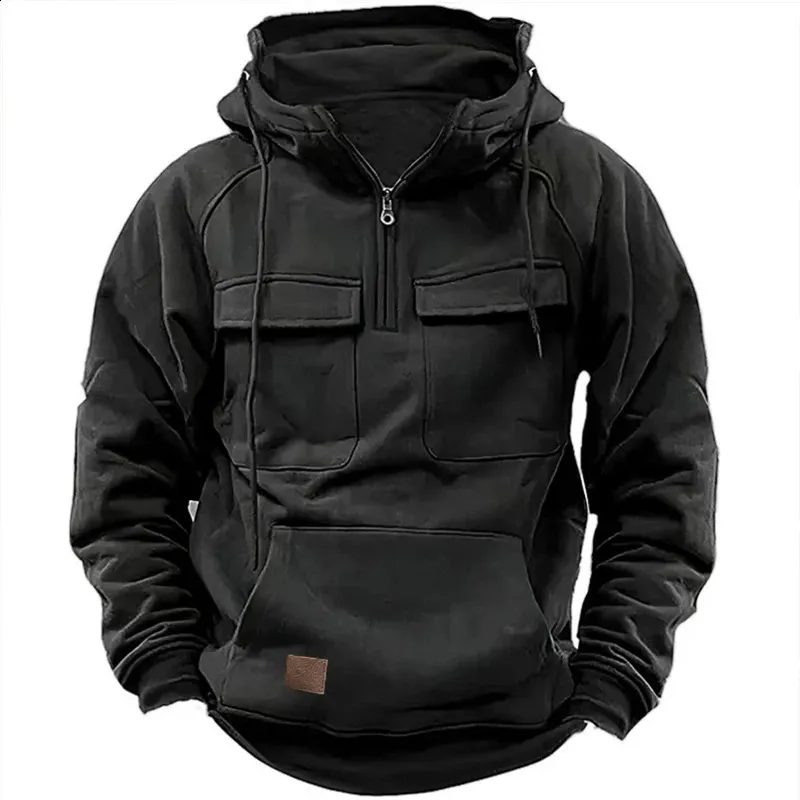 Mens Heavy Duty Fleece Lined Hoodie Mens 650GSM Thick Work Clothes Autumn Winter Solid Color Sportswear 240828 From Domainstore Vendor 36.68 DHgate.Com