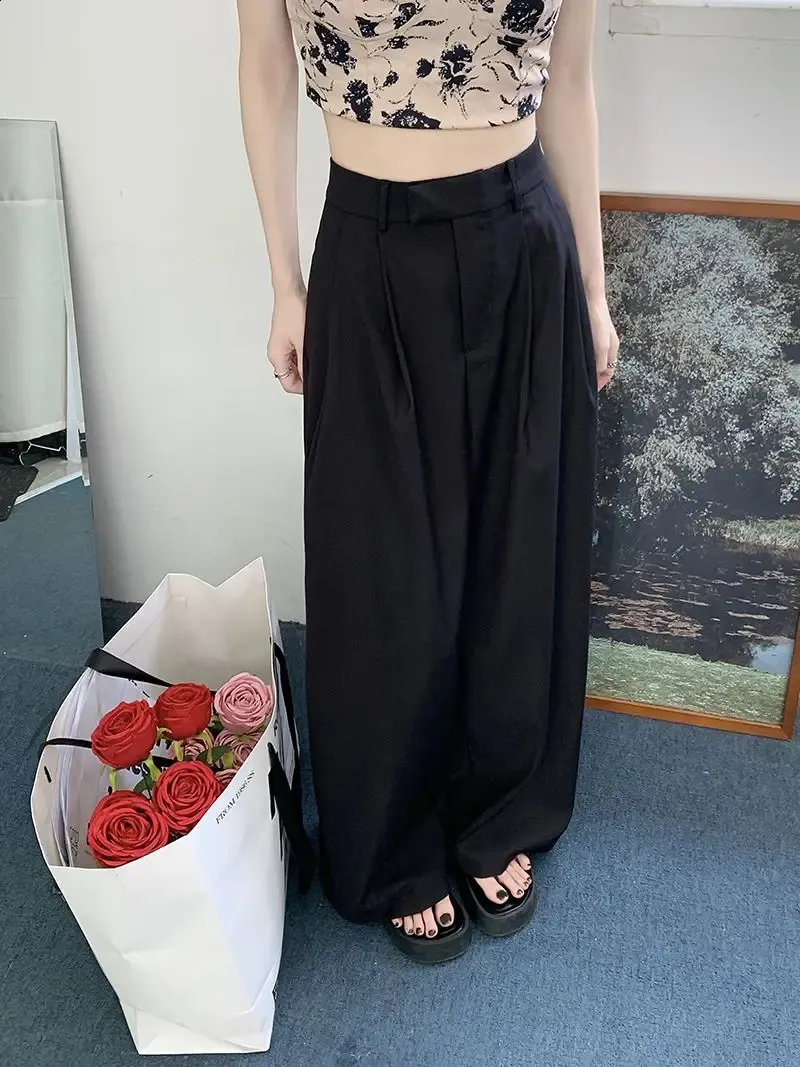 Baggy Suit Trousers: Japanese Work Pants, Y2K Vintage Style