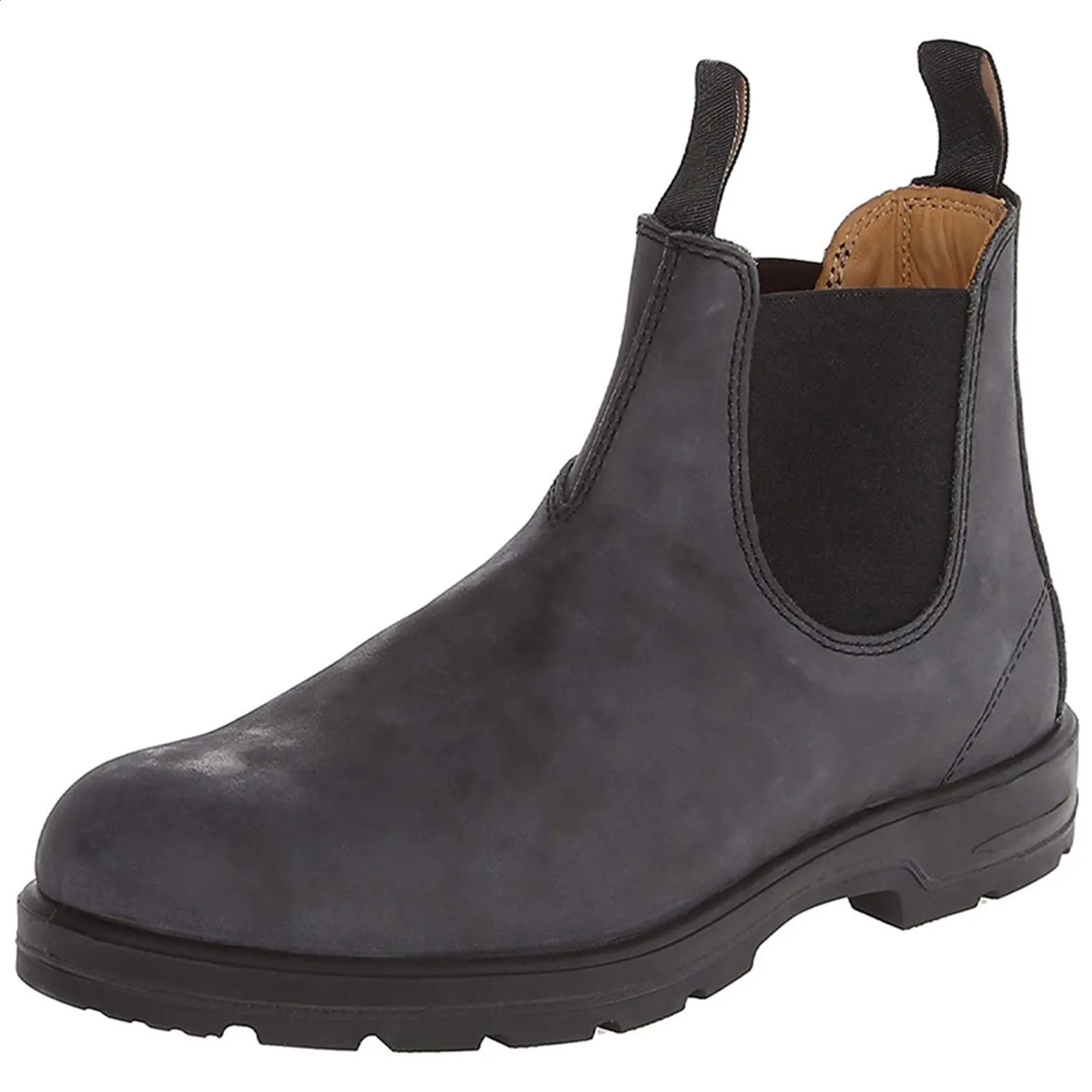 Bottines homme en daim doublées pour l'hiver et la marche_voghion.com