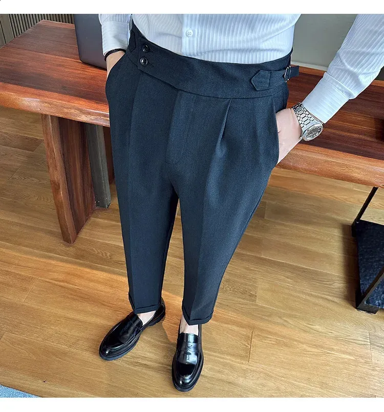 slim fit dress slacks Men's Formal Pants & Suit Pants - Light Grey Classic