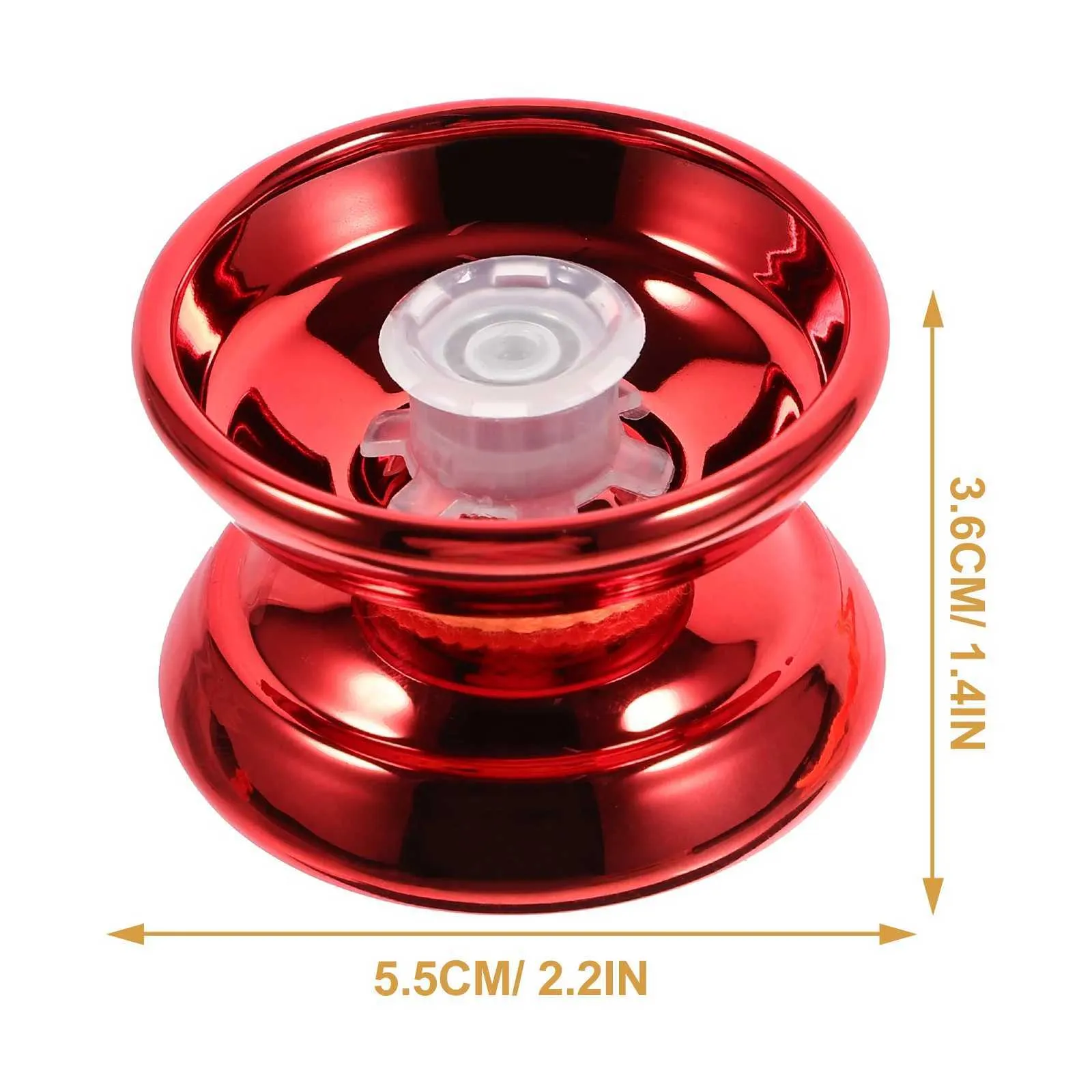 Professional Non-Reactive Alloy Yo-Yo - Fun Toy for Tricks