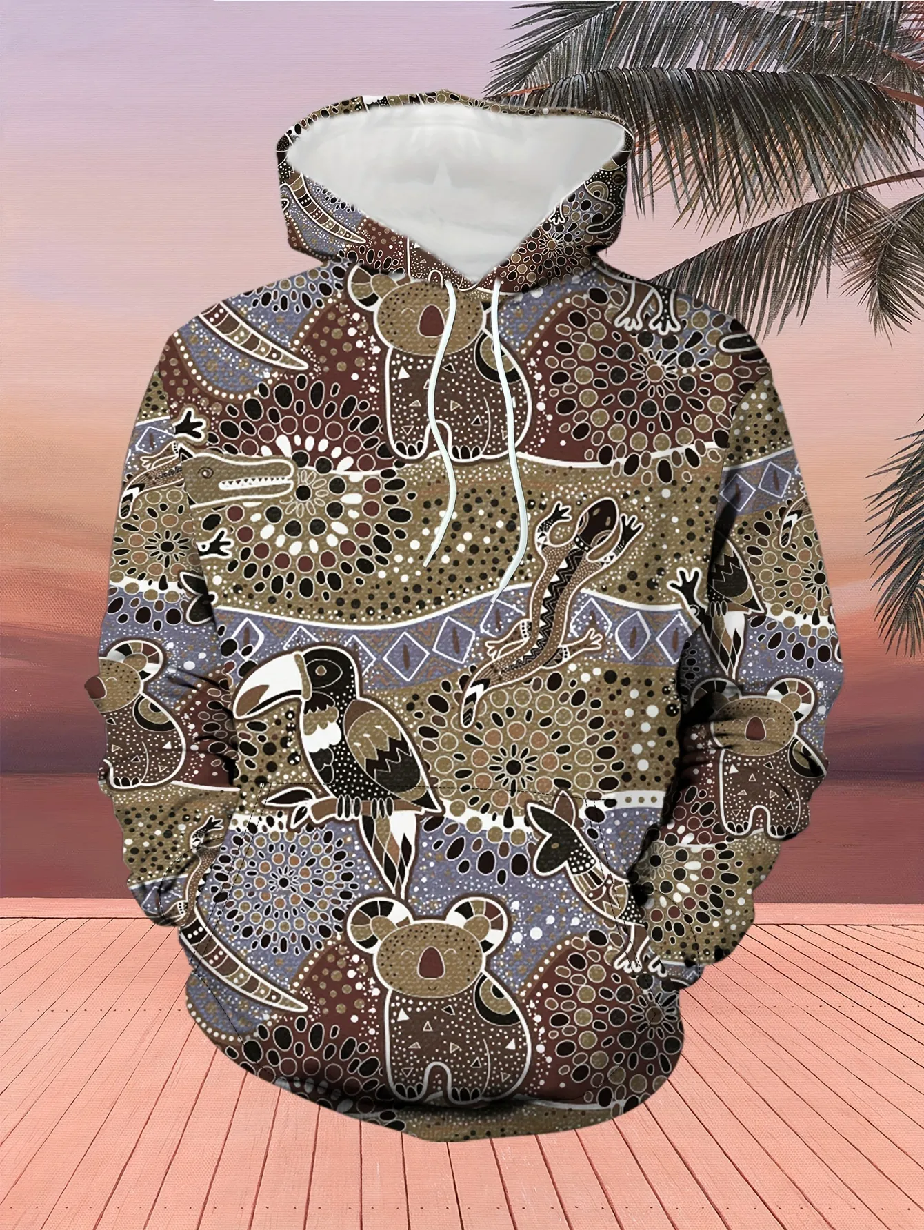 Lightweight Hoodie Animal Style Hoodie Mens Designer Hoodie: 3D