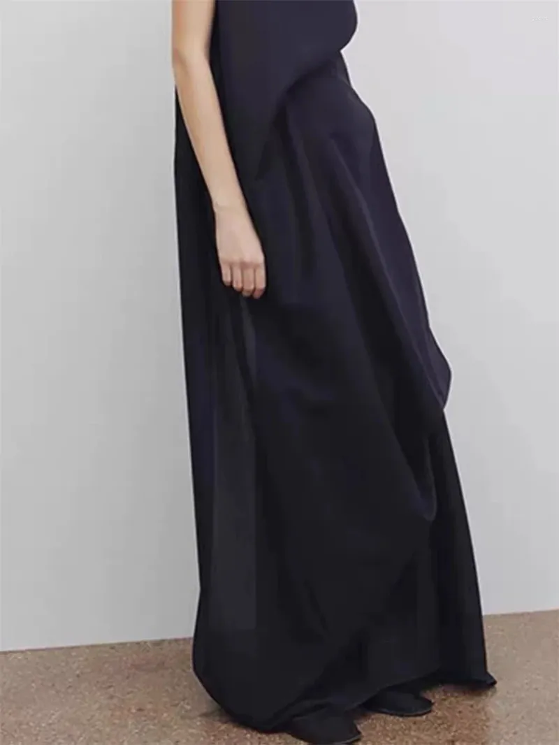 Womens Wool A-Line Dress Floor-Length Black Sleeveless Pleated Dress with O-Neck and Empire Waist from Dhgate Urban Sexy Dresses - price 93.73 Womens Wool A-Line Dress Floor-Length Black Sleeveless Pleated Dress with O-Neck and Empire Waist from Dhgate Urban Sexy Dresses - price 93.73