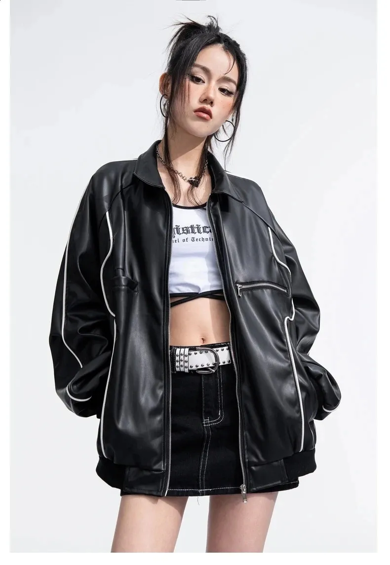Unisex Black Leather Bomber leather jacket with Zipper Unisex Black Leather Bomber leather jacket with Zipper