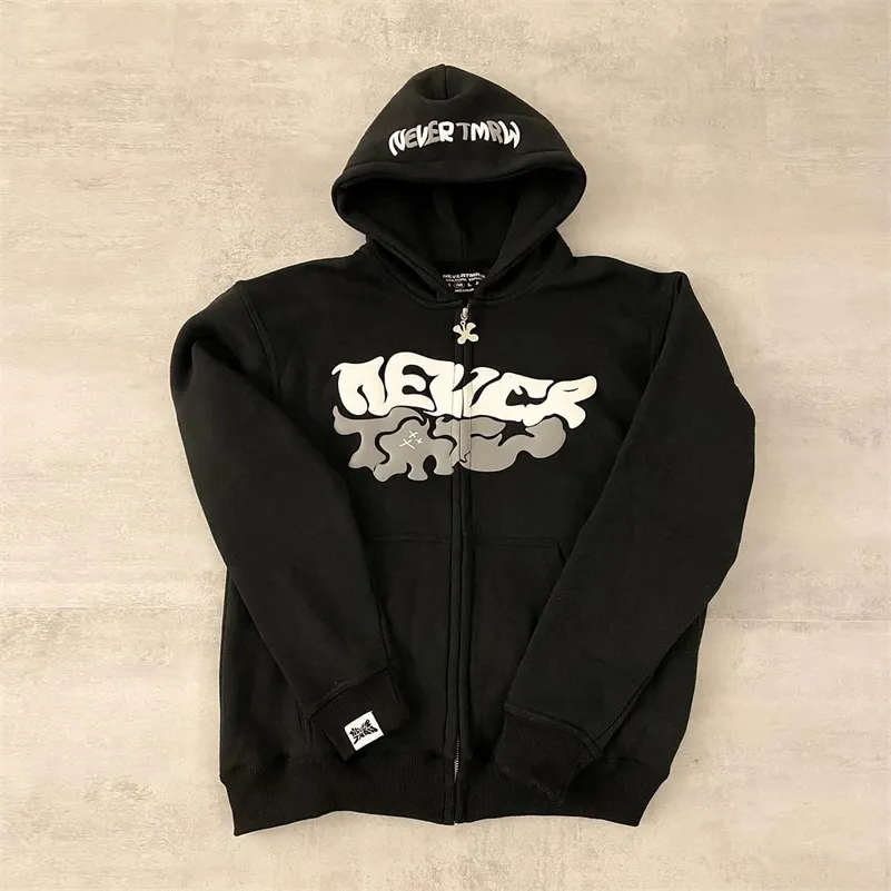 cozy worldwide zip foodie black y2kグランジ Flixxo Grunge Y2k
