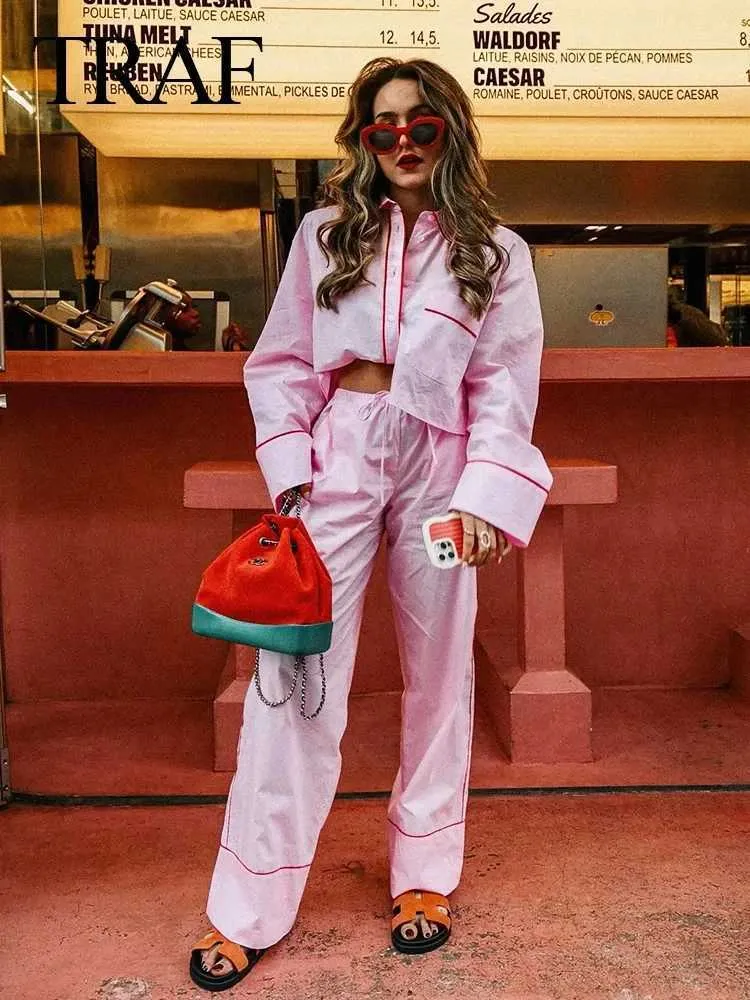 Wide Leg Tracksuit Set for Women: Spring Fashion, Best Seller