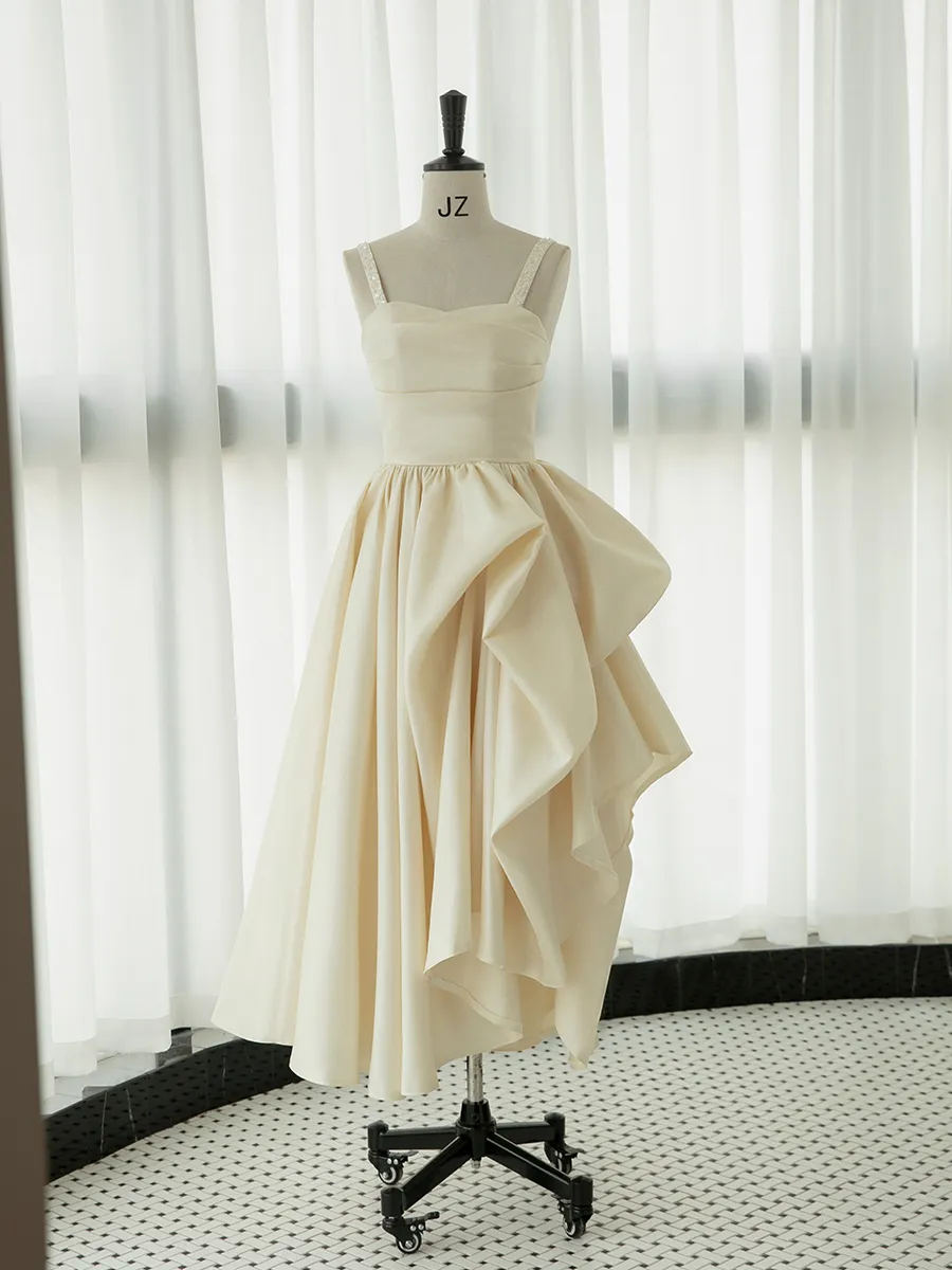 Elegant Ivory Evening Dress - Sequined Spaghetti Strap Ankle-Length Prom Dress, Formal Party Gown, Bridal Reception Dress - Buy Now! from Dhgate Evening Dresses - price 99.15 Elegant Ivory Evening Dress - Sequined Spaghetti Strap Ankle-Length Prom Dress, Formal Party Gown, Bridal Reception Dress - Buy Now! from Dhgate Evening Dresses - price 99.15