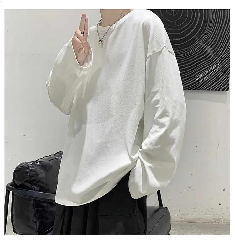 Korean Fashion Cotton Oneck shirt with t shirt for Men and