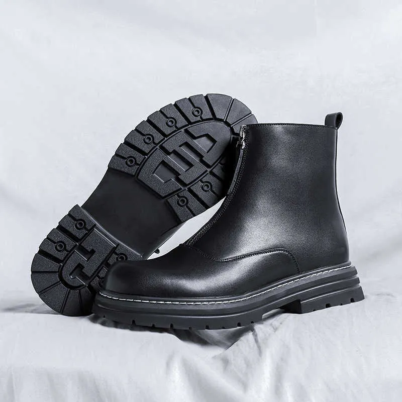 【関税込み】Bode ブラック Regal Scallop トラウザーズ DHgate.com:Mens Thick Sole Chelsea Boots - Front Zipper