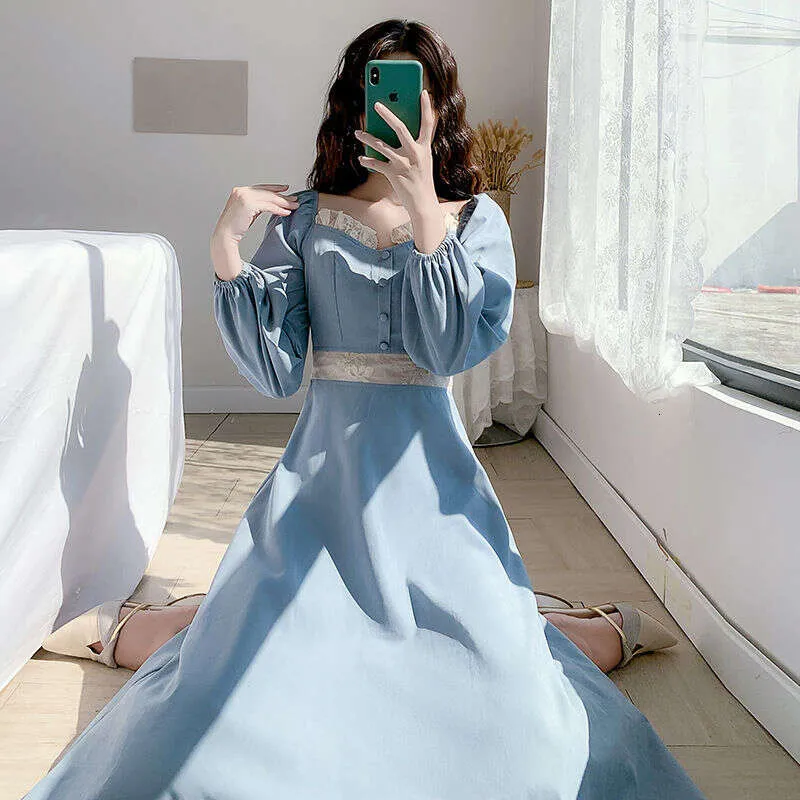 knee length dresses for ladies Shop Plus Size A-line Long Sleeves Elastic Band Chiffon Wedding Guest Dress