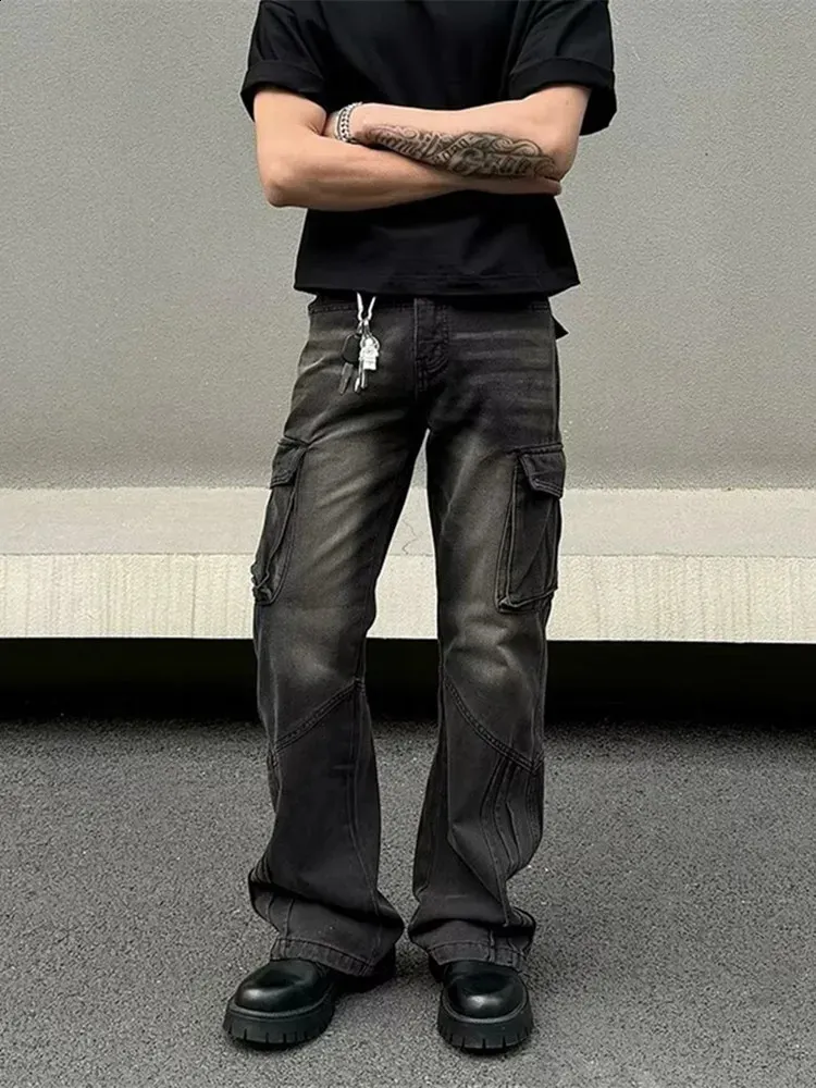 Save Big on Bulk Y2k Cargo Trousers Y2K Style Cargo Pants For Men, 90s  Vintage Inspired Baggy Trousers With Multiple Pockets, Streetwear Fashion 