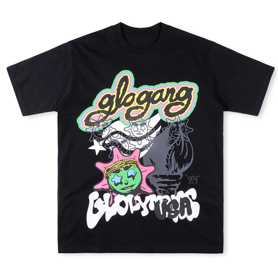Glo Gang Boyz Mens Short Sleeve T Shirts Casual Hip From Xichat