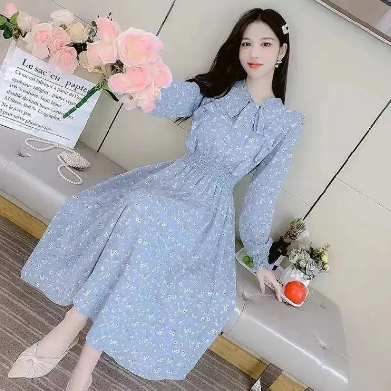 Chiffon Korean Style Women's Mid-Calf Dress with Bow, Cowl Neck, Lantern 1/2 Sleeves, Natural Waistline, Polyester Fabric from Dhgate Basic & Casual Dresses - price 12.72 Chiffon Korean Style Women's Mid-Calf Dress with Bow, Cowl Neck, Lantern 1/2 Sleeves, Natural Waistline, Polyester Fabric from Dhgate Basic & Casual Dresses - price 12.72