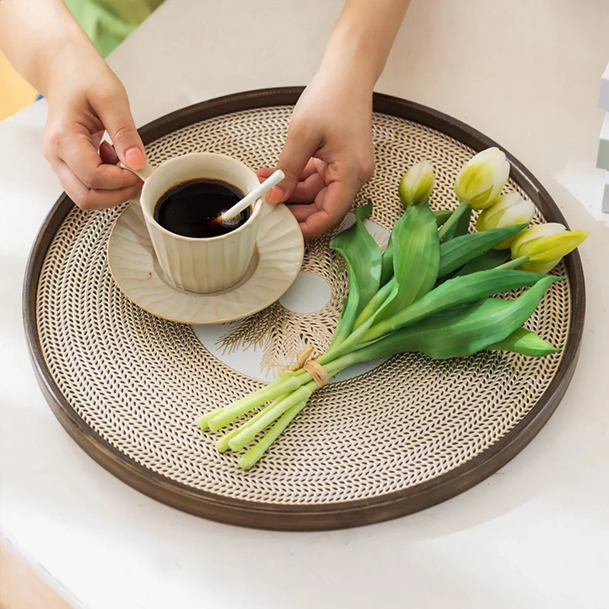Bambus Servierschale: Vielseitig Stilvoll Zum Frhstck, Kaffee, Mehr Von  13,74  | DHgate