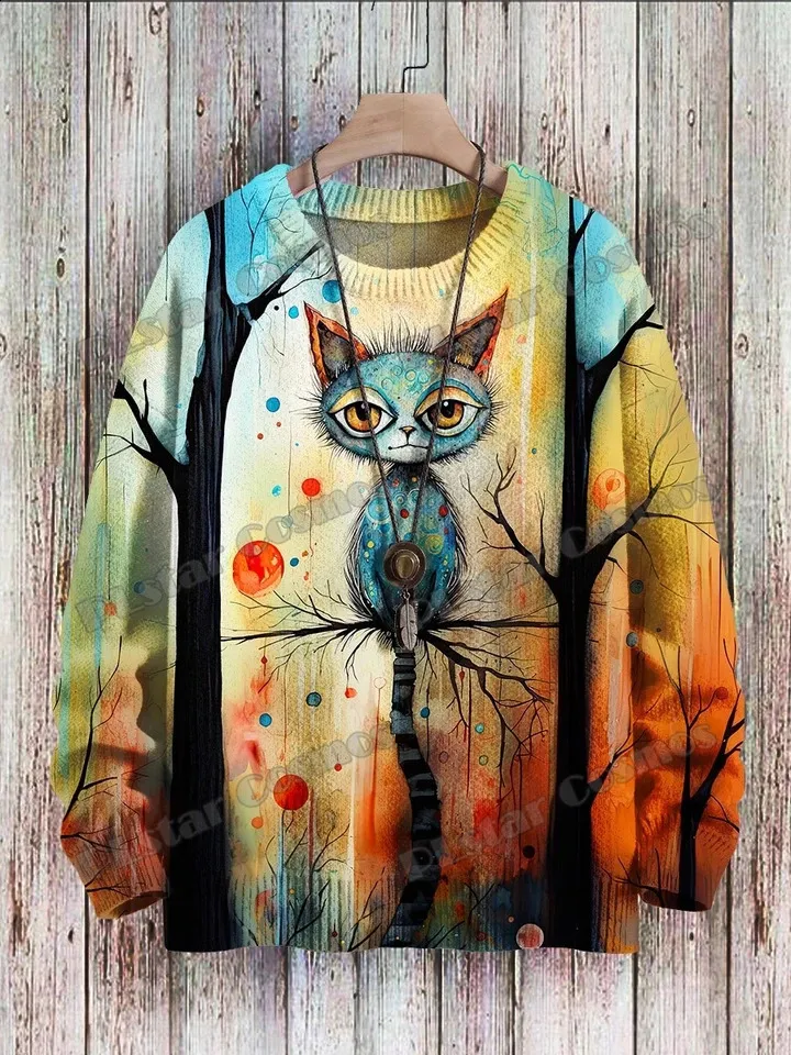 thumbnail image 2 of Women's Halloween Glitter Boo Ghost Cute Ghost Season Round Neck Long Sleeve Top - Product Details 2 of 14