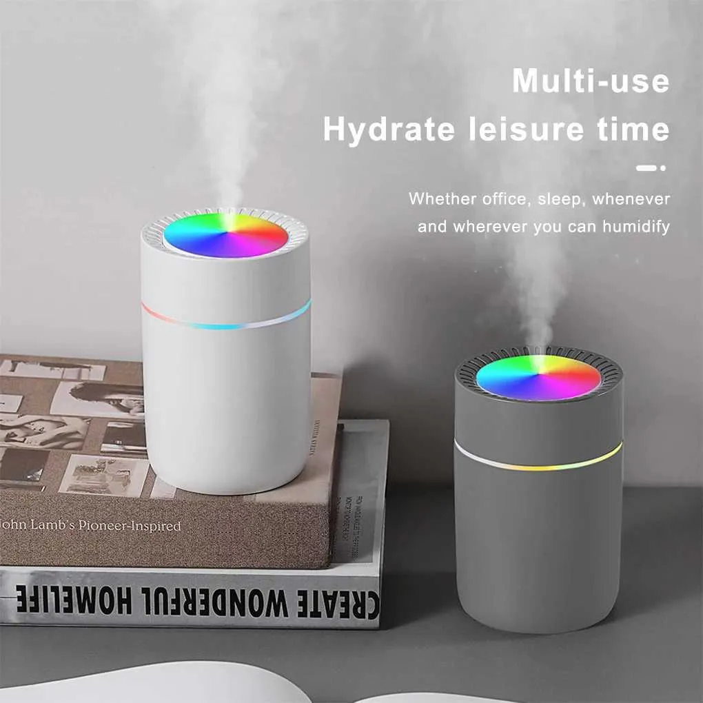 Mini Portable Car Humidifier: USB Powered Air Freshener w/ LED Night ...