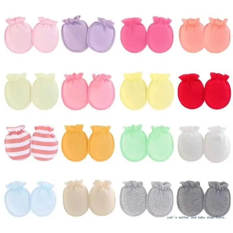 Anti-Scratch Baby Mittens - Pack of 7 Unisex Newborn