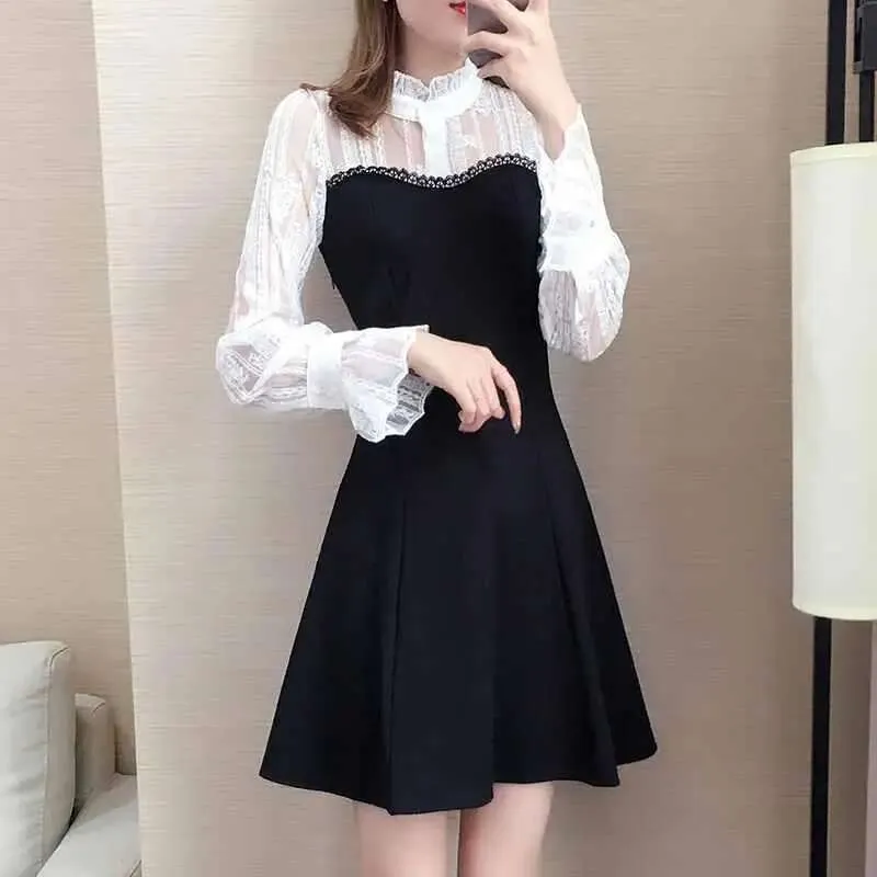 Save Big on Bulk Women's Long Sleeved Dresses Vintage Women's Long Sleeve  Ruffle Dress Elegant \u0026 Casual Vintage Womens Long Sleeve Ruffle Dress Elegant \u0026 Casual, Curvy Fit, Trendy  2025 Style From Chaoren_clothes, $11.87 In Bulk | DHgate.Com