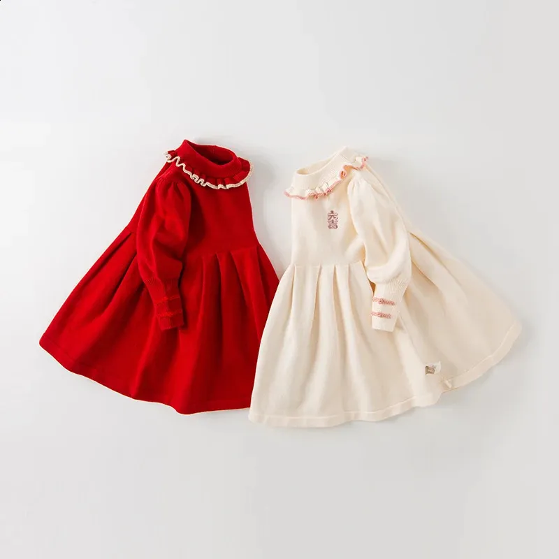Girls Winter Sweater Dress with Turn-down Collar Casual Infant Sweater  DB4224479 from Dhgate Girl's Dresses - price 115.33