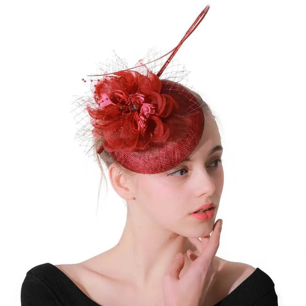 Ladies Cocktail Hats For Church Wedding Charming Fancy Hat With Headband  From Love_of_roses1, $11.31 | DHgate.Com, image size:1000x1000