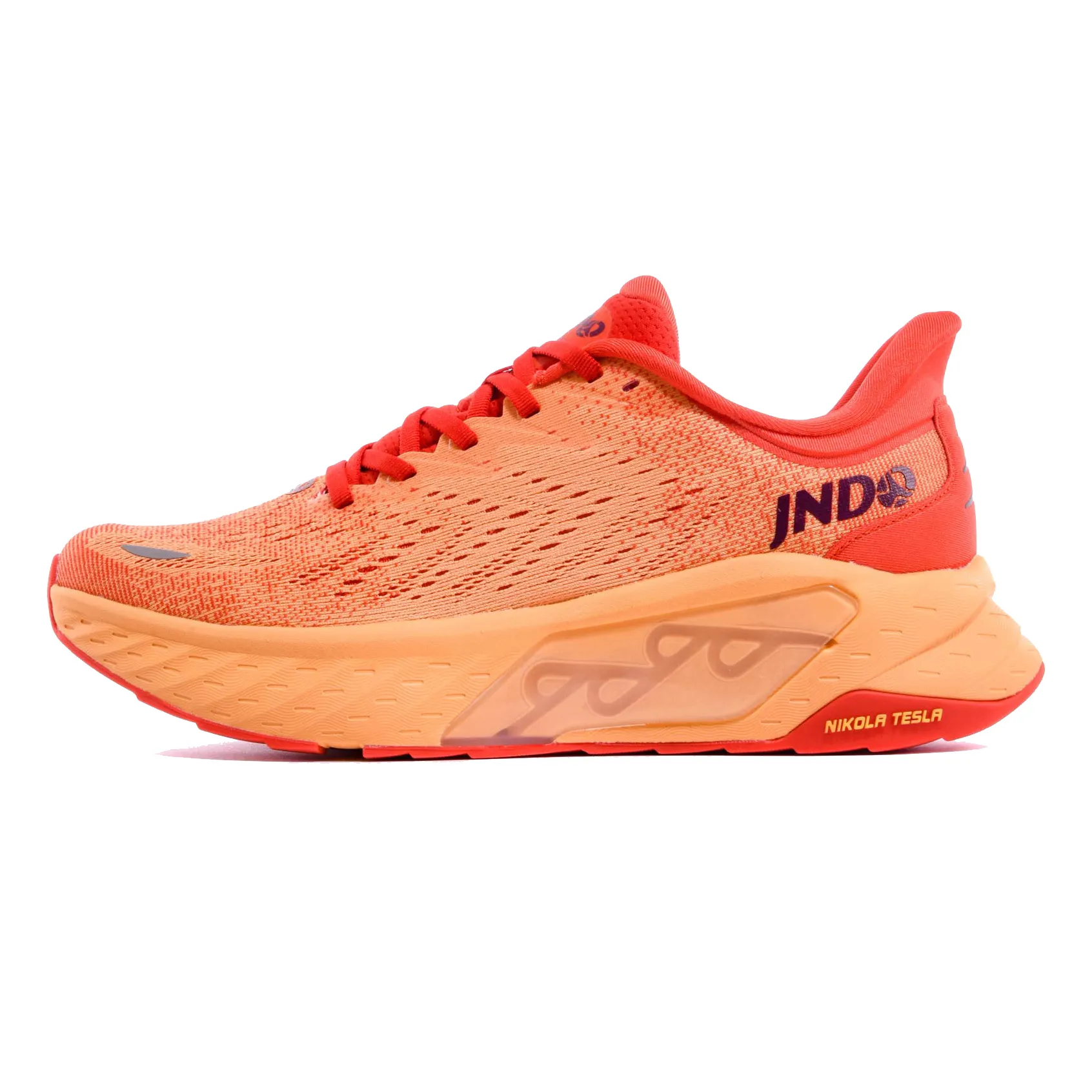 Unisex Running Shoes Low-Top Lace-Up Trainers with Mesh 