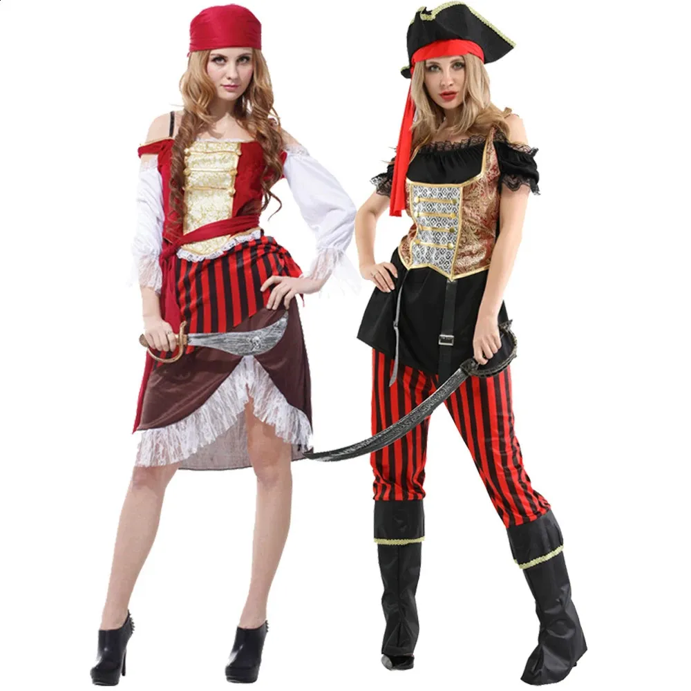 Disfraz Del Capitán Pirata Del Caribe De Las Mujeres Halloween, Rendimiento  Escénico, Juego De Roles De 15,51 € | DHgate, image size:1000x1000