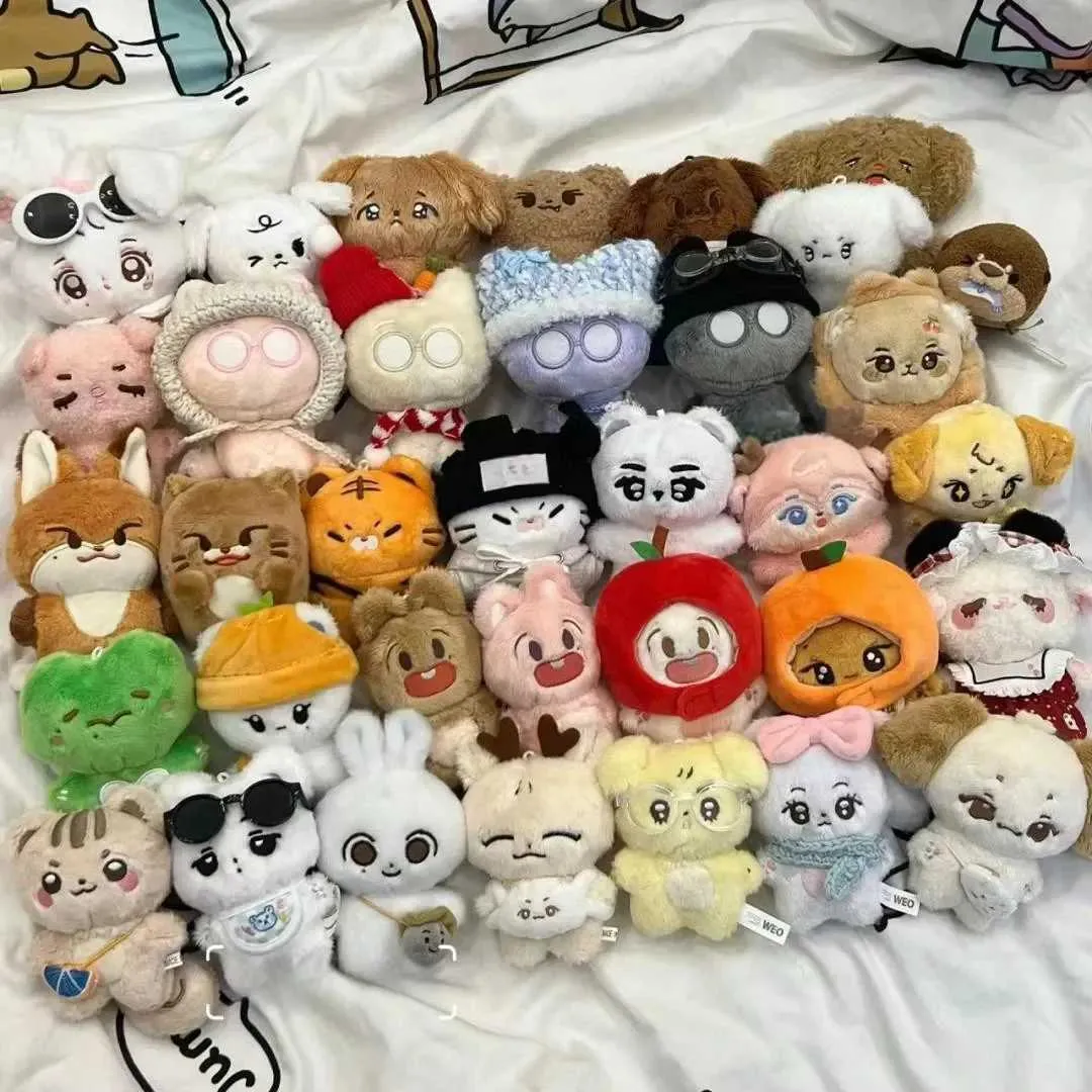Seventeen Plush Doll Keychains: Kpop Idol Stuffed Animal Key Rings
