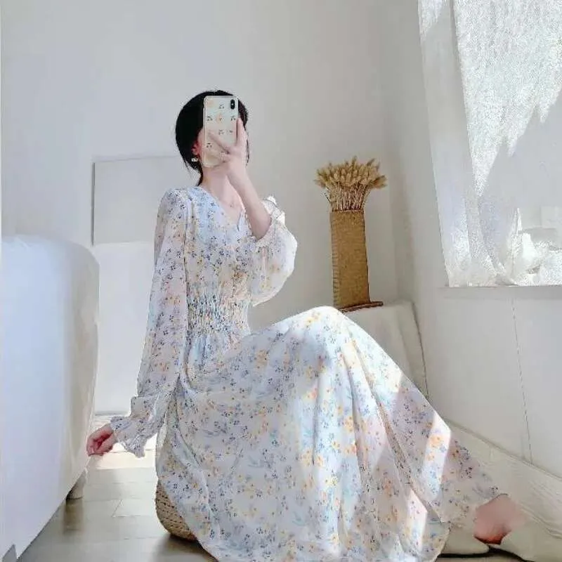 Korean Style Graduation Dress For Women Long Sleeve Soft And Sensual Trendy One Piece Gown For Holidays And Occasion Party From Chaoren clothes 12.63 DHgate.Com