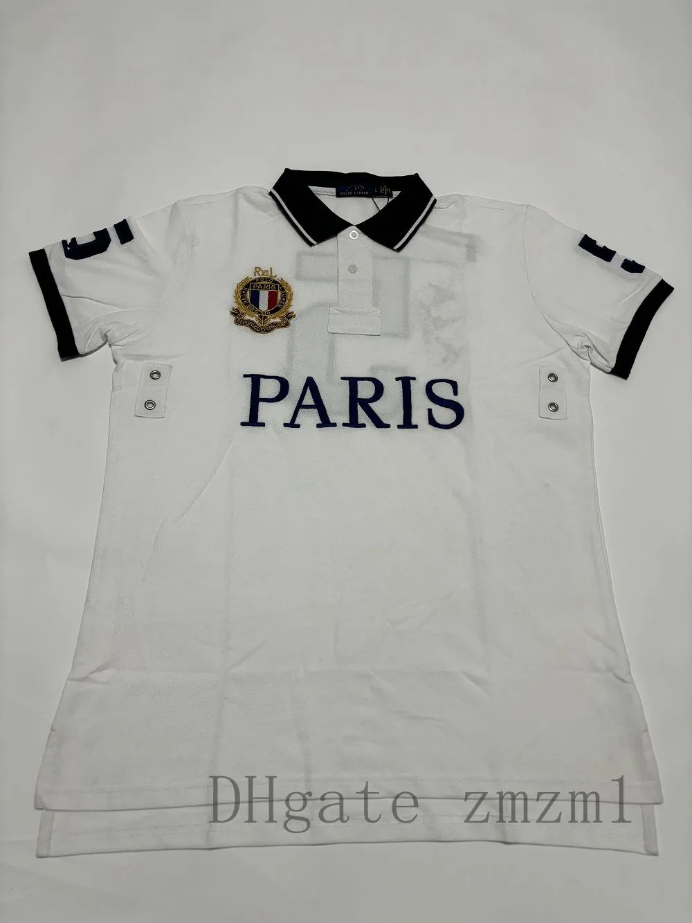 Embroidered Mens Summer Polo - Tokyo Style Short Sleeve - Shop Now