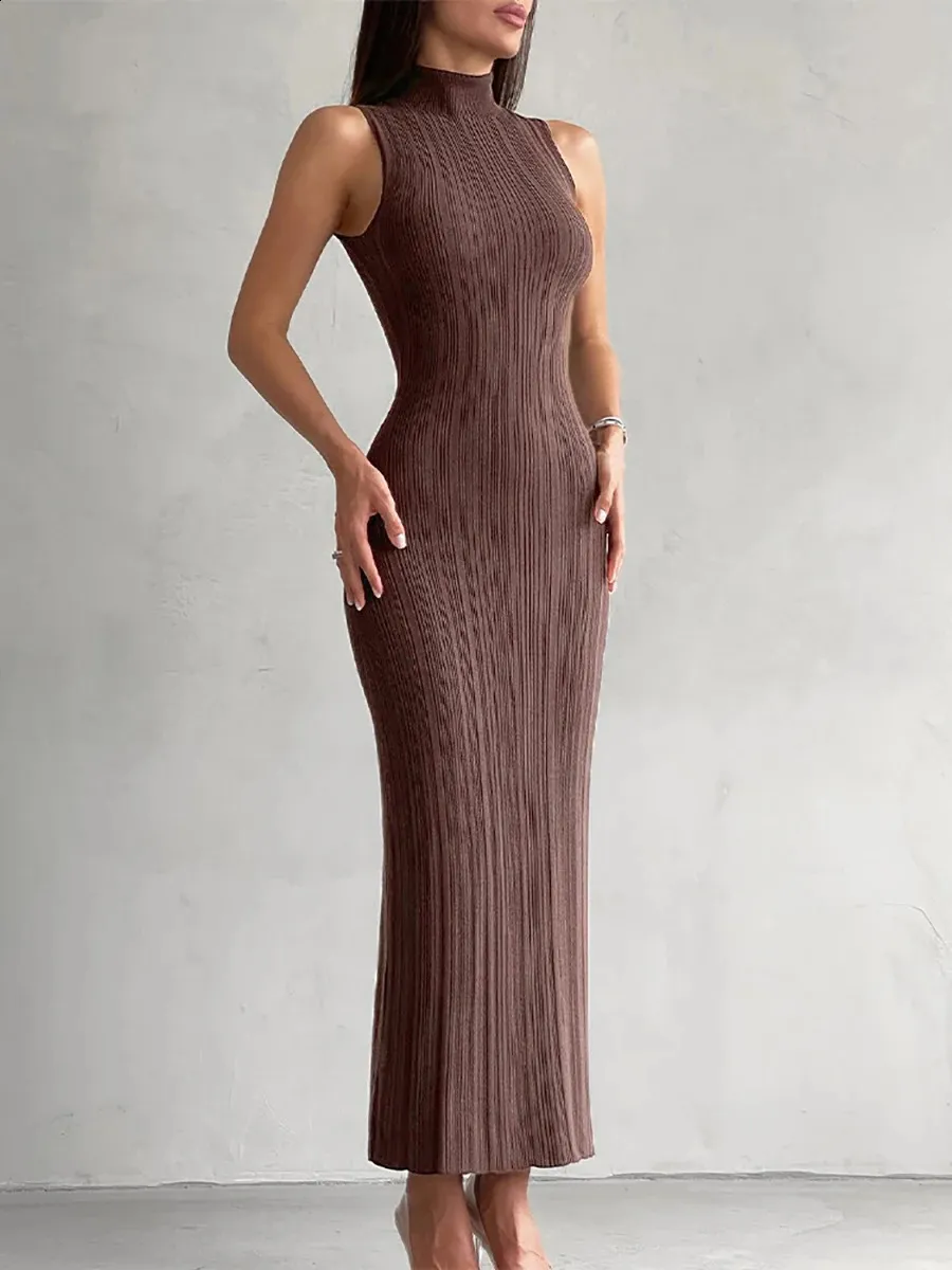 Turtleneck Bodycon Dress Sleeveless Floor-Length Chiffon Pullover for Women from Dhgate Basic & Casual Dresses - price 26.87 Turtleneck Bodycon Dress Sleeveless Floor-Length Chiffon Pullover for Women from Dhgate Basic & Casual Dresses - price 26.87