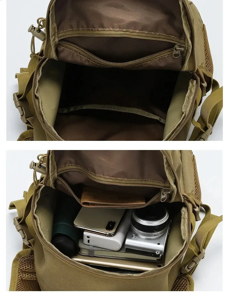 240829CJ Outdoor Tactical Backpacks 20L Waterproof Rucksacks For Men ...