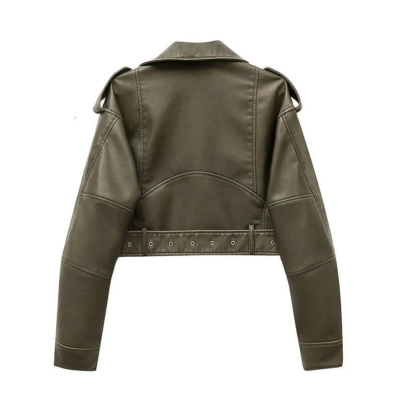 DHgate.com:Vintage Leather Jacket with Zipper Lapel - Washed DHgate.com:Vintage Leather Jacket with Zipper Lapel - Washed